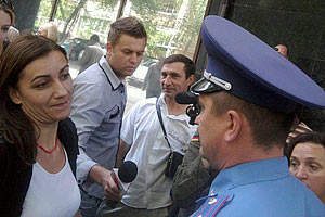 Журналистов не пускают к зданию Генпрокуратуры