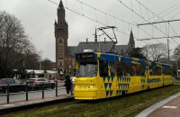 ​У Гаазі з'явився громадський транспорт із логотипом UNITED24