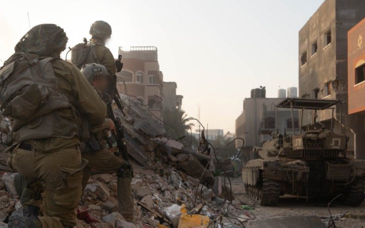 Війська Ізраїлю продовжують вести бойові дії у всьому Секторі Гази