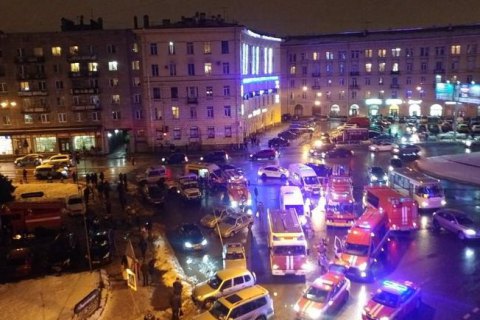 У Санкт-Петербурзі стався вибух у супермаркеті, є постраждалі (оновлено)