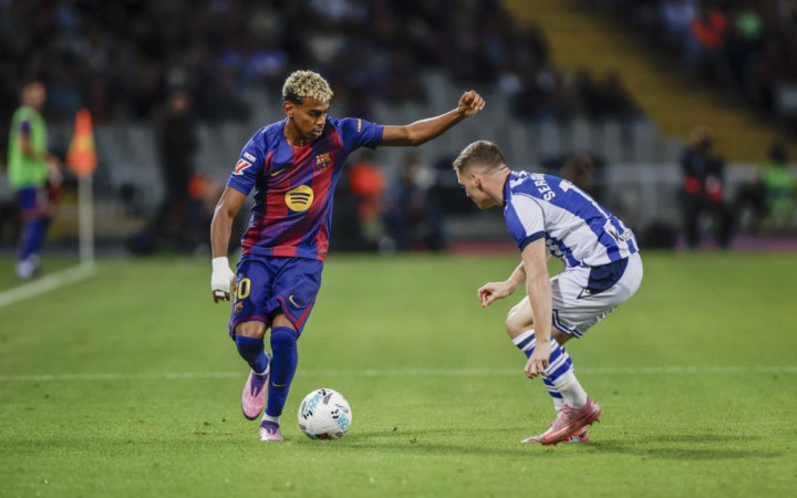 «Барселона» у вольовому стилі перемогла «Реал Сосьєдад» й очолила Ла Лігу