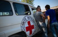 Красный Крест попал под обстрел возле Луганска