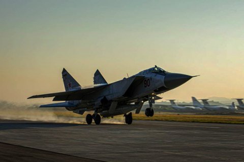 Росія перекинула у Сирію винищувачі із гіперзвуковими ракетами для участі у військових навчаннях