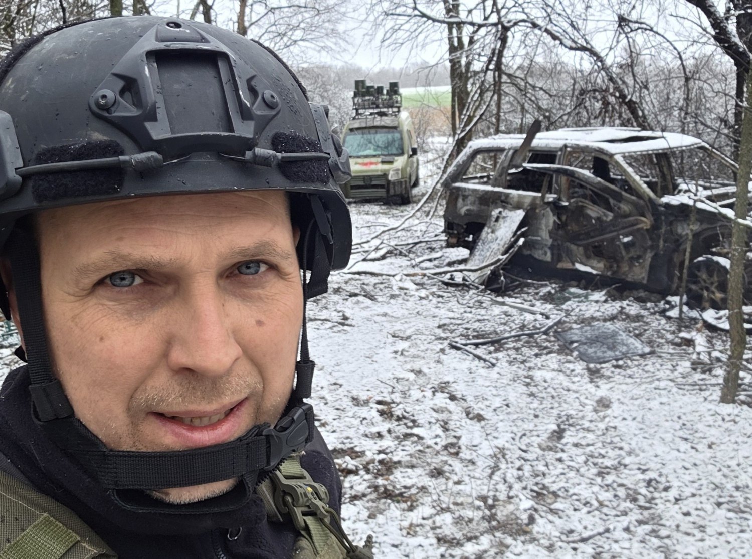 Волонтер Влад Маховський