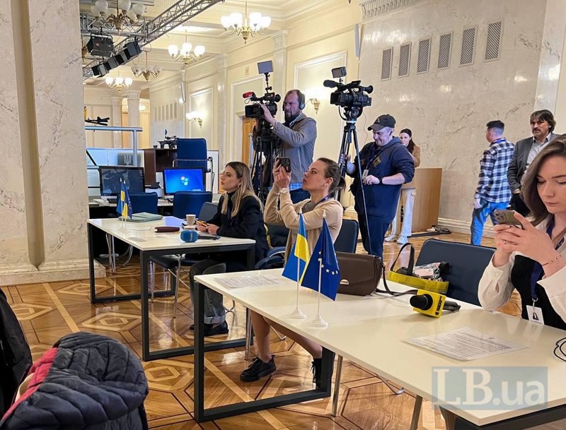 Кулуари для преси у Верховній Раді 