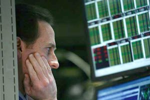Фондовый рынок понес потери в акциях