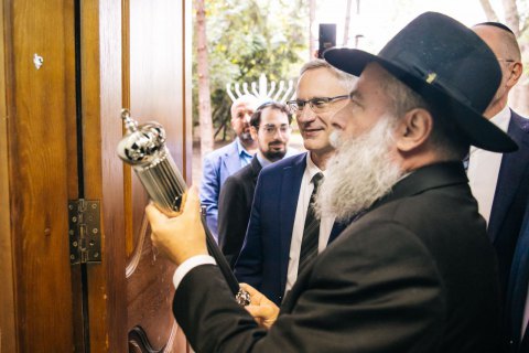 Новий посол Ізраїлю підготував до відкриття найбільший єврейський центр у Києві