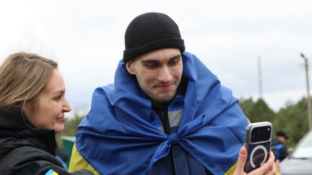 Звільнений під час обміну українець 