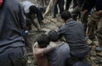 Кількість жертв землетрусу в Непалі перевищила 2 тис. осіб