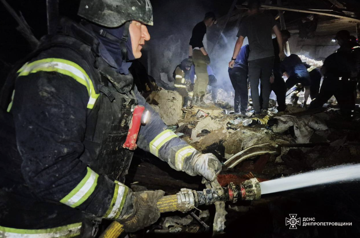 Удар по Дніпропетровській області 