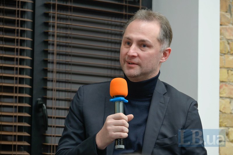 Political consultant and media manager Oleksandr Kharebin