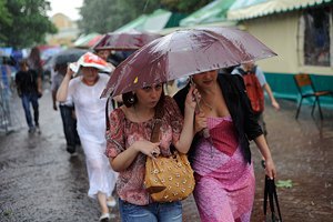 В понедельник днем в Киеве кратковременный дождь