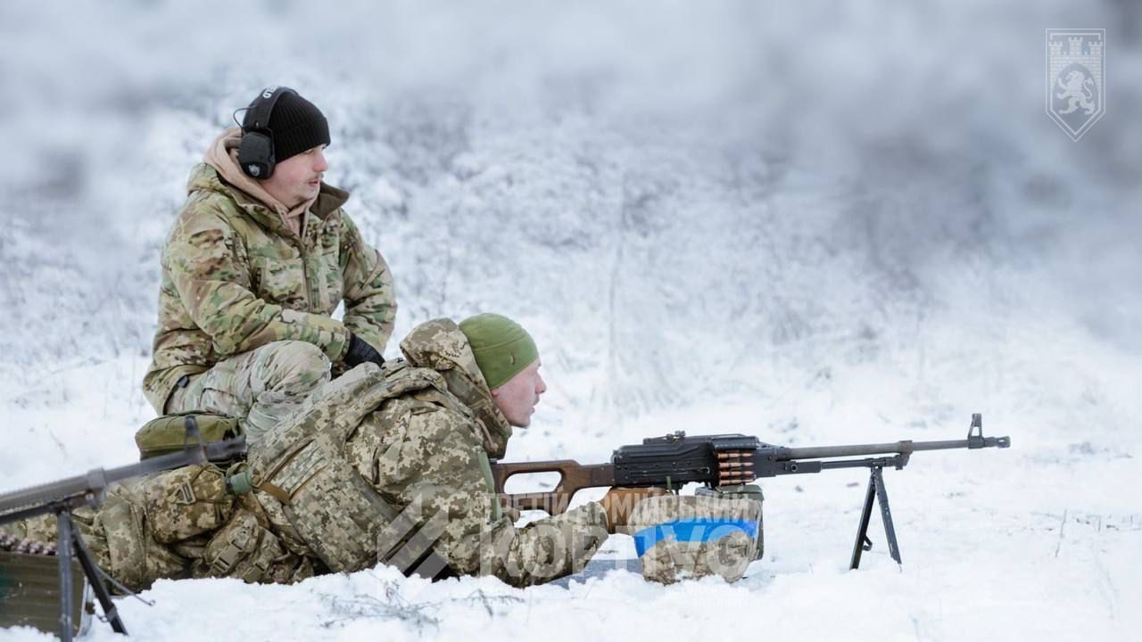 Бійці 125 бригади Третього армійського корпусу