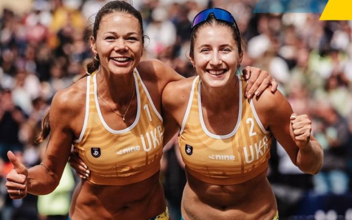 ​Жіноча збірна України виграла чемпіонат Європи з пляжного волейболу