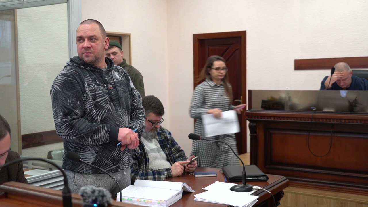 Дудін Роман під час засідання суду