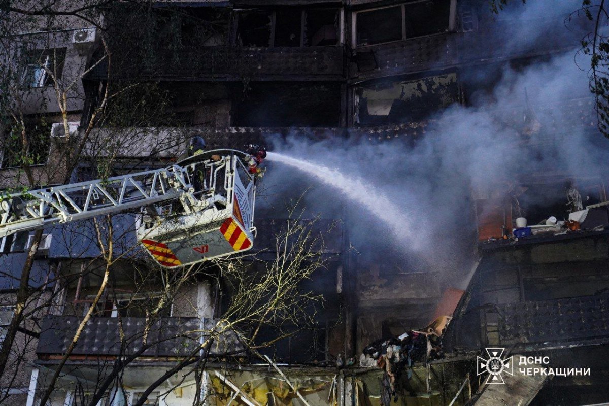 Наслідки атаки РФ у Черкасах 24 травня