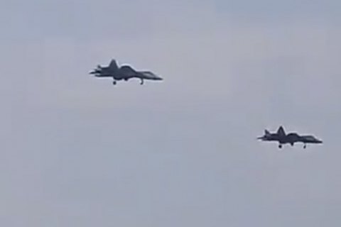 В Сирии заметили новейшие российские истребители Су-57