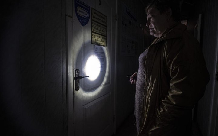 На Чернігівщині вчора майже на 20% менше вмикали світло