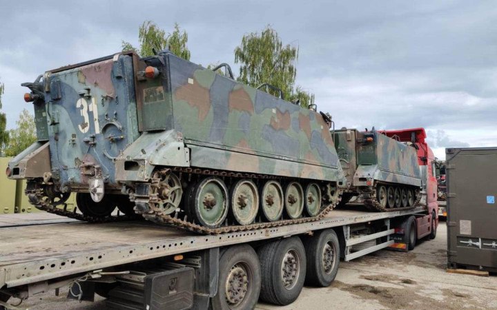 Бельгія формує для України першу партію з 10 модернізованих бронемашин M113