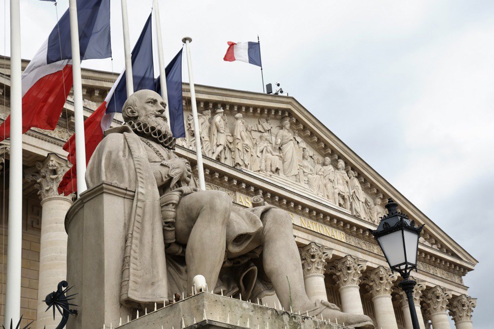 Будівля Національної асамблеї в Парижі, Франція, 1 липня 2024 р.