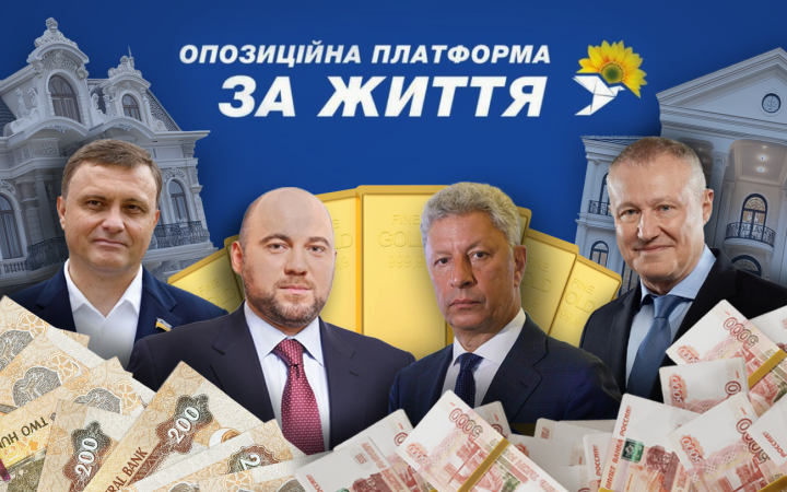 Золото в Росії, дирхами в Дубаї, мільйони матері та колекція ікон: цікаве у свіжих деклараціях ОПЗЖ 