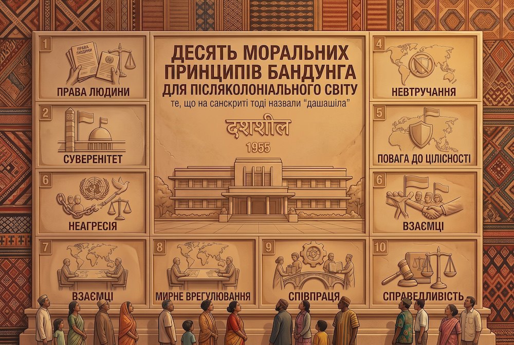 Десять моральних принципів Бандунга для післяколоніального світу
