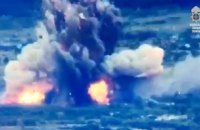"Великий бум": нацгвардійці знищили склад боєприпасів російських окупантів на Харківщині