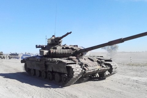"ЛНР" объявила о начале отвода танков