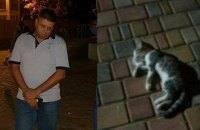 ​В Одессе отец выбросил котенка дочери с 14 этажа