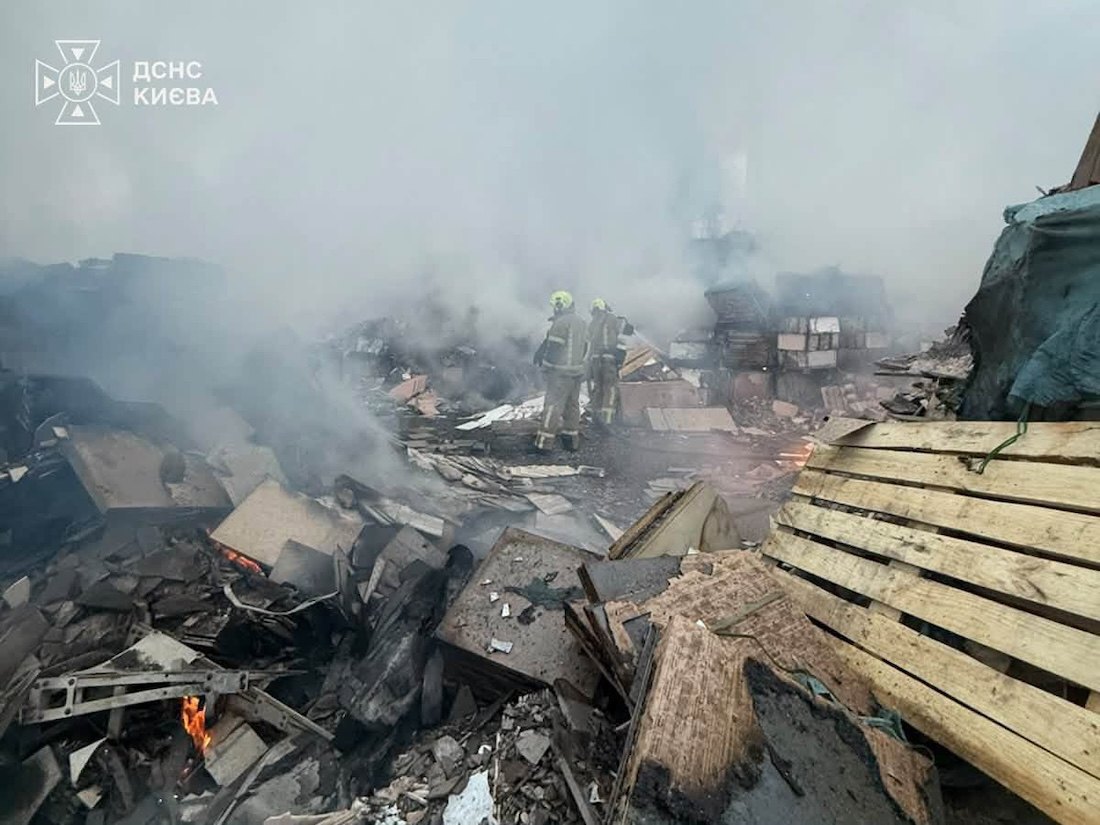 Голосіївський район, наслідки атаки