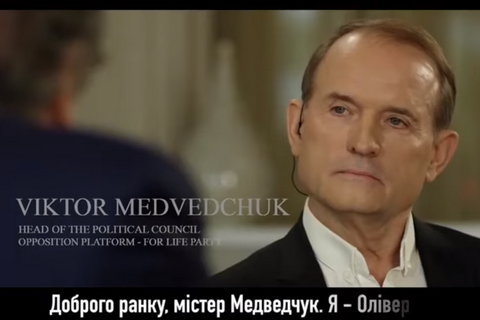 "112 Україна" скасував показ фільму Олівера Стоуна з Медведчуком