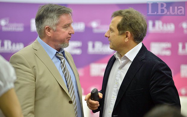 Oleg Ustenko and Vasyl Yurchyshyn