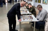 Гросмейстери провели сеанс одночасної гри з шахістами Львівщини для підтримки ЗСУ