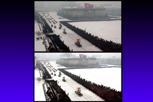 "Корейский фотошоп": на Западе разоблачили отретушированные похороны Ким Чен Ира