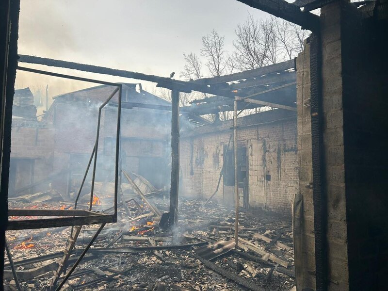 Наслідки російських обстрілів Донецької області