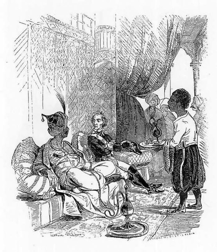 Малюнок Тараса Шевченка «Суворов у хана Шагіна Ґерая»