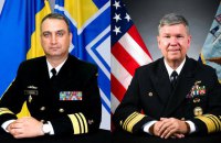 Український та американський віцеадмірали обговорили військового співробітництво між флотами 