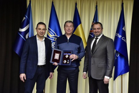 Олега Блохіна відзначено високою державною нагородою