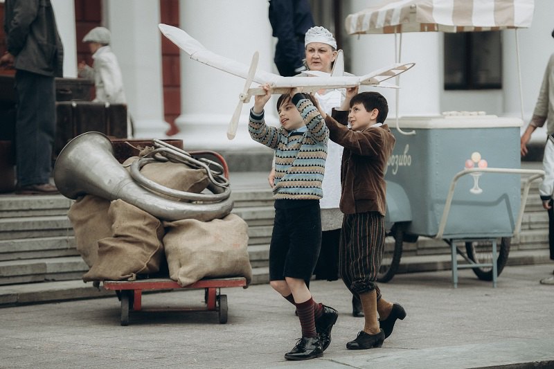 Зйомки фільму «Довженко»