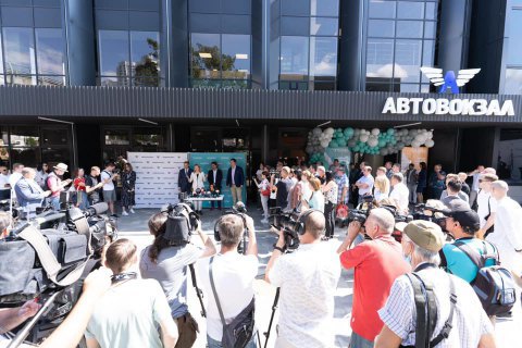 В Киеве после реконструкции открыли Центральный автовокзал