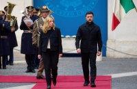 Зеленський розповів про переговори з главою італійського уряду Мелоні