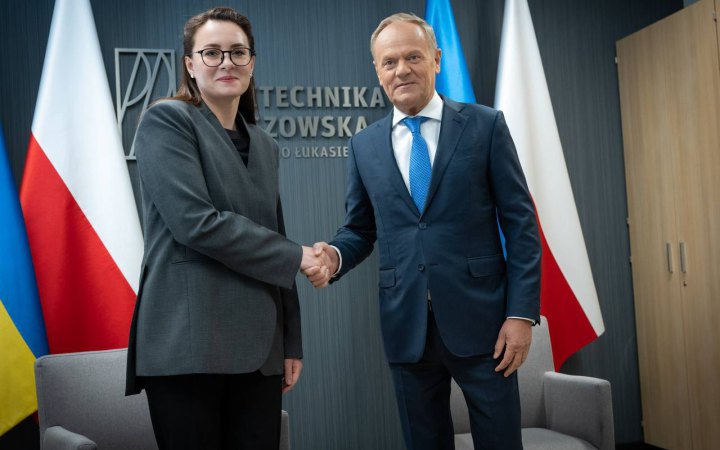 Свириденко обговорила із главою уряду Польщі укладення угоди про здійснення контролю у спільних пунктах пропуску