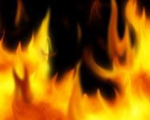 В Днепропетровске при пожаре пострадал 7-летний ребенок