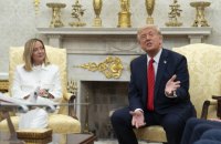 Мелоні хоче висунути Трампа на “нобель миру”, якщо він закінчить війну РФ проти України