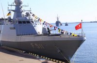 В порт Одессы зашли два турецких военных корабля