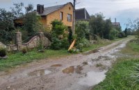 В Івано-Франківській області через негоду пошкоджено понад 30 житлових будинків