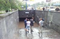 Центр Николаева затопило ливнем