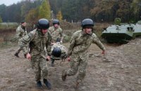 Український військовий отримав осколкове поранення на Донбасі