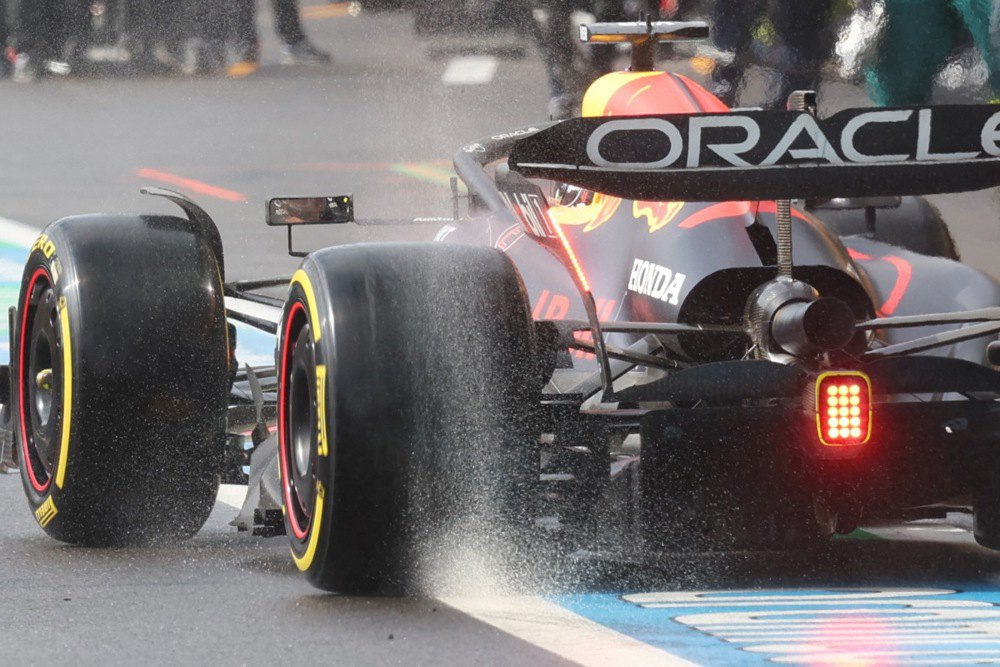 Макс Ферстаппен під час гонки