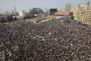 В Каире на акции протеста вышло 50 тыс. человек